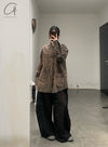 MUTEDANCE tussah silk crew neck jacket MD24SS176 PM134
